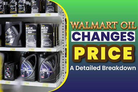 88, and the High Mileage Oil Change for 39. . Walmart oil change pricing